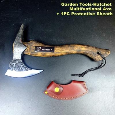 Curved Oak Wood Handle Multifunctional Axe (1165006)