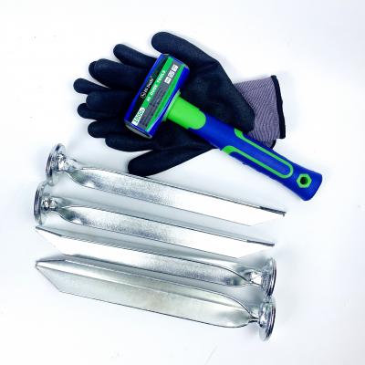 Heavy Duty Quality Tent Pegs And Hammer