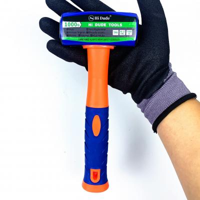 High Quality Stoning Hammer With Plastic And Fiberglass Handle 