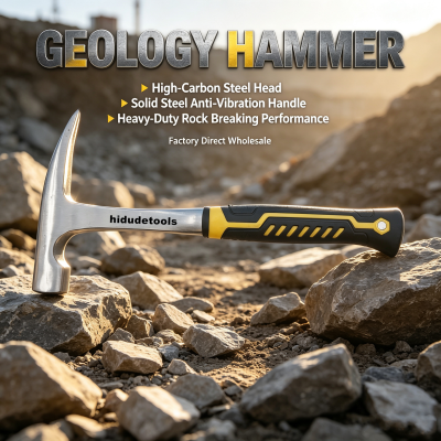 Wholesale Geology Hammer | High Carbon Steel Geological Prospecting Rock Pick Hammer